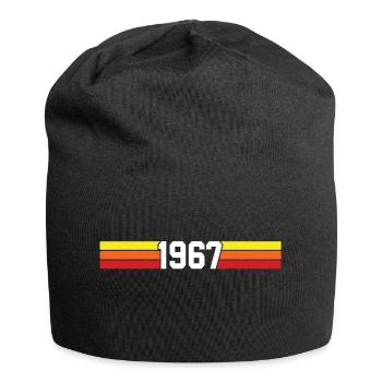 T-shirt rétro 1967 67 millésime 1967 - Bonnet en jersey - noir - Devant