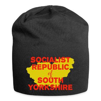 Socialist Republic of South Yorkshire Sheffield le - Jersey Beanie - black - Front