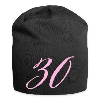 30e anniversaire 30 ans - Bonnet en jersey - noir - Devant