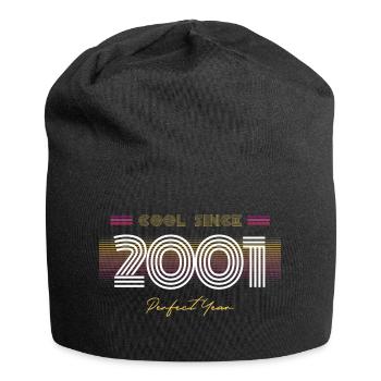 Birthday Cool since 2001 - Jersey Beanie - black - Front