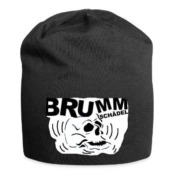 ZoffArt BRUMMSCHÄDEL - Jersey-Beanie - Schwarz - Vorne