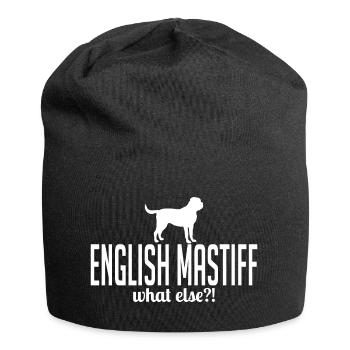 DEUTSCH MASTIFF what else Hundespruch Wilsigns - Jersey Beanie - black - Front