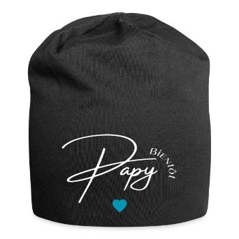 Bientôt papy - Bonnet en jersey - noir - Devant