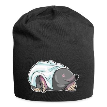Mariage au voile nuptial Mole - Bonnet en jersey - noir - Devant