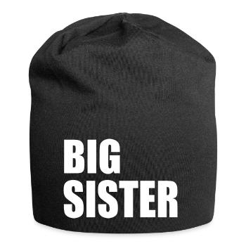 Big sister - Jersey Beanie - black - Front