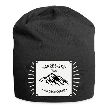 Après-Ski Wildschönau - Jersey Beanie - black - Front