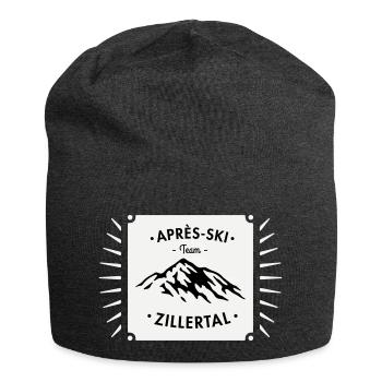 Après-Ski Zillertal - Jersey-Beanie - Anthrazit - Vorne