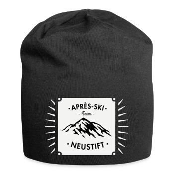 Après-Ski Neustift - Jersey Beanie - black - Front