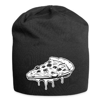 Pizza Fast Food Pizzeria - Jersey Beanie - black - Front