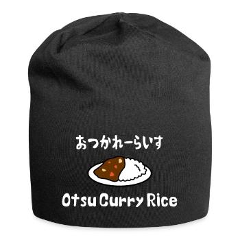 Otsu Curry Rice おつかれーらいす - Jersey Beanie - black - Front