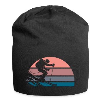 Powerdertag - Jersey-Beanie - Schwarz - Vorne