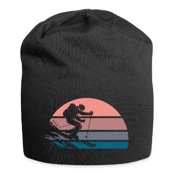Powderday - Jersey-Beanie - Schwarz - Vorne