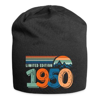 Limitierte Auflage 1950 - Jersey-Beanie - Schwarz - Vorne