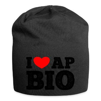 AP Biology Funny High School AP Class Survivor - Jersey Beanie - black - Front
