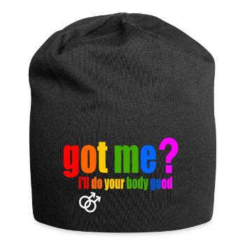 got me i'll do your body good - Jersey Beanie - black - Front