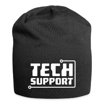 Tech Support - Jersey Beanie - black - Front