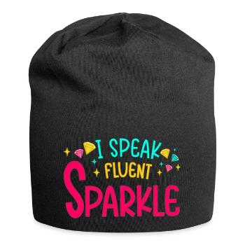 Diamond Painting Artist Speak Sparkle Diamond - Jersey-Beanie - Schwarz - Vorne