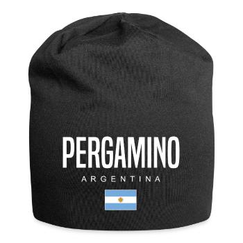 Pergamino Argentinien Argentinier - Jersey-Beanie - Schwarz - Vorne