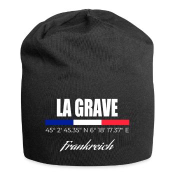 La Grave - Jersey Beanie - black - Front
