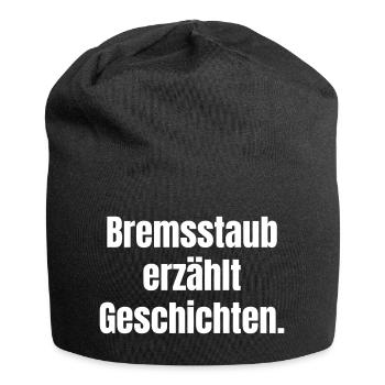Brake dust tells stories - Jersey Beanie - black - Front