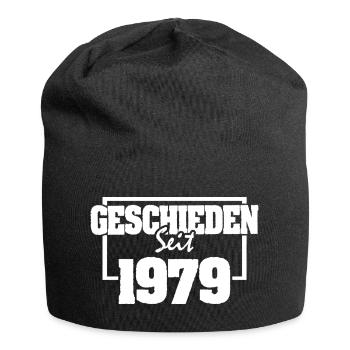 Sprueche 1979 - Jersey-Beanie - Schwarz - Vorne