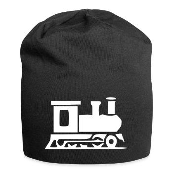 Train Train Travel Travel Holiday Gift - Jersey Beanie - black - Front