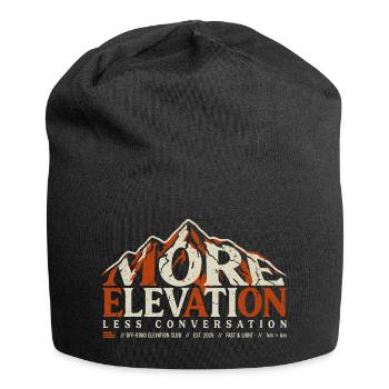 More Elevation Hiking - Jersey Beanie - black - Front