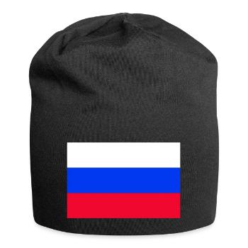 Russie - Bonnet en jersey - noir - Devant