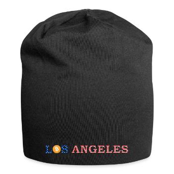 Bitcoin Los Angeles - Jersey Beanie - black - Front