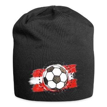 Football Austria (Österreich) 02 - Jersey-Beanie - Schwarz - Vorne