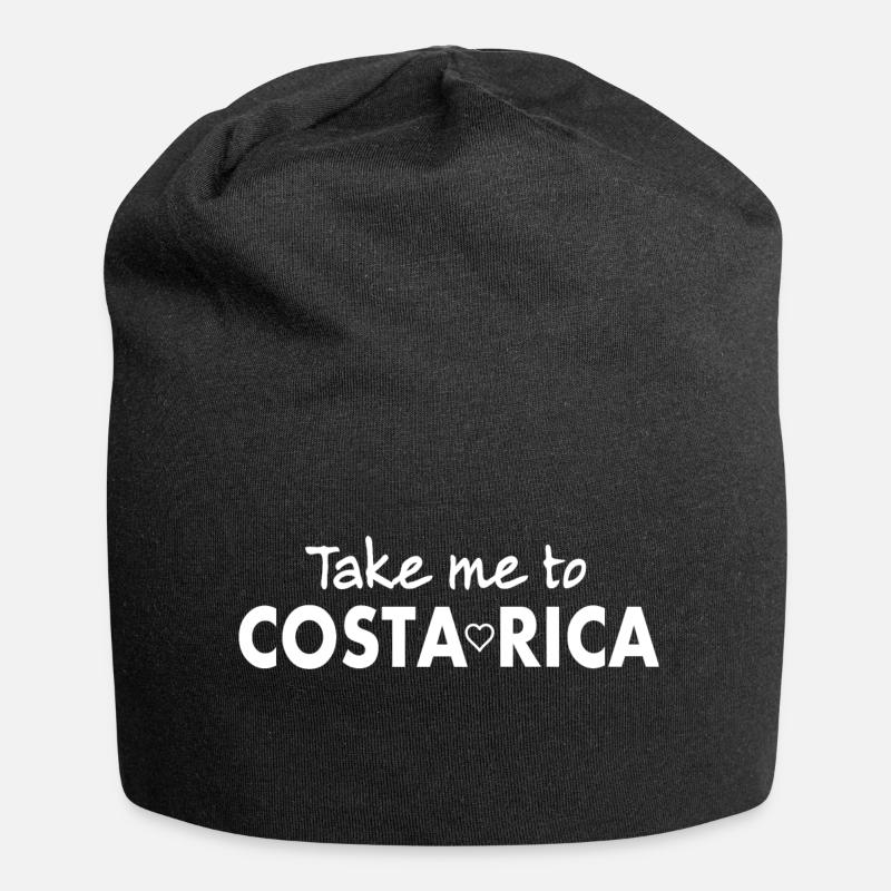 COSTA RICA - Jersey Beanie - black