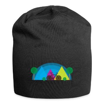 Cyclocross Mountain Bike MTB Road Bike Gift - Jersey Beanie - black - Front