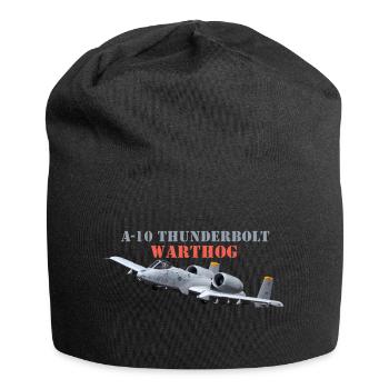 A-10 Thundertbolt - Jersey Beanie - black - Front