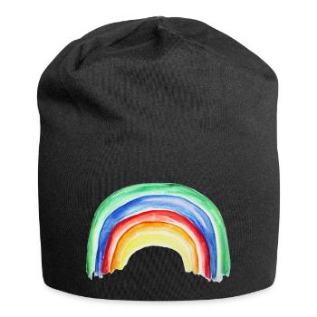 arc en ciel arc en ciel - Bonnet en jersey - noir - Devant