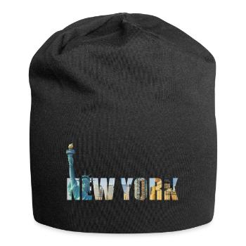 New York - Bonnet en jersey - noir - Devant