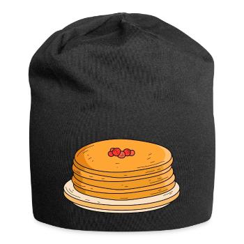 Pfannkuchen - Jersey-Beanie - Schwarz - Vorne