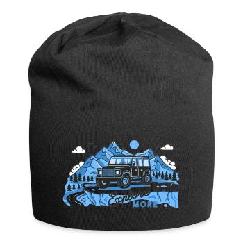 Defender explore more - Jersey Beanie - black - Front