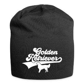 GOLDEN RETRIEVER - Bonnet en jersey - noir - Devant
