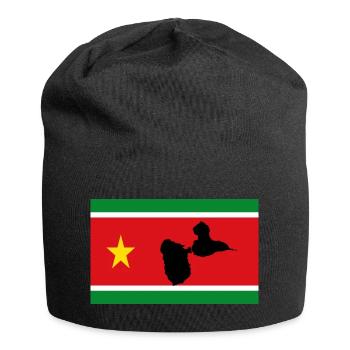 DRAPEAU GUADELOUPE - Bonnet en jersey - noir - Devant