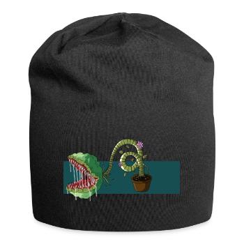 carnivorous plant - Jersey Beanie - black - Front