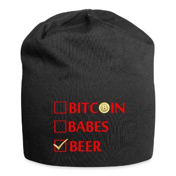 Beer - Bonnet en jersey - noir - Devant