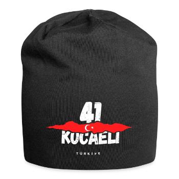41 Kocaeli Türkiye Türkei - Jersey-Beanie - Schwarz - Vorne