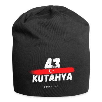 Kütahya 43 Türkiye Turkey - Jersey Beanie - black - Front