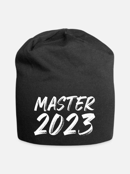 Master 2023 - Jersey-Beanie - Schwarz