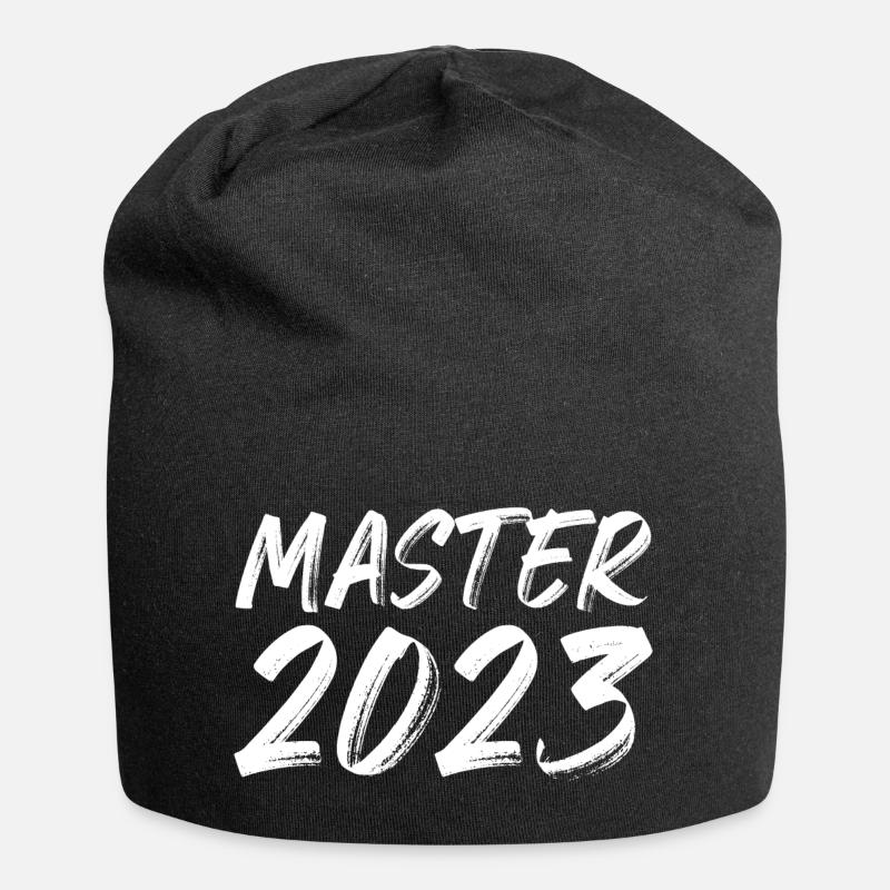 Master 2023 - Jersey-Beanie - Schwarz