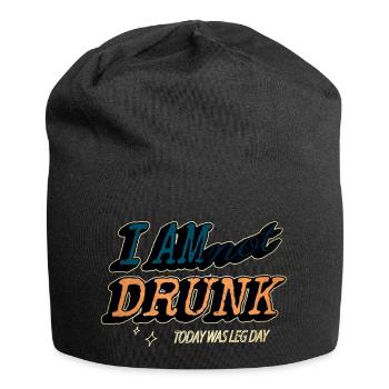 frein à disque humour churrascada bday cadeau graphique - Bonnet en jersey - noir - Devant