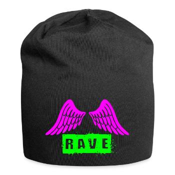 Rave - Jersey Beanie - black - Front