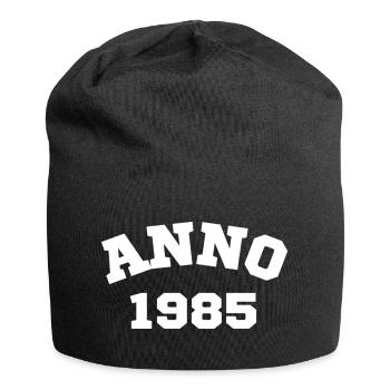 Anno 1985 Birthday Year of birth - Jersey Beanie - black - Front