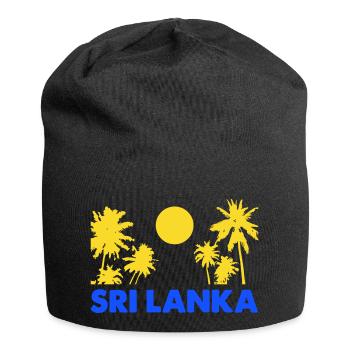 sri lanka - Jersey-Beanie - Schwarz - Vorne