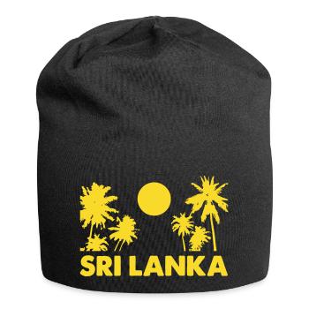 sri lanka - Jersey-Beanie - Schwarz - Vorne